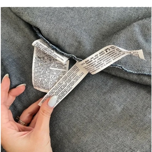 NWOT ZARA denim overshirt - Picture 8 of 8